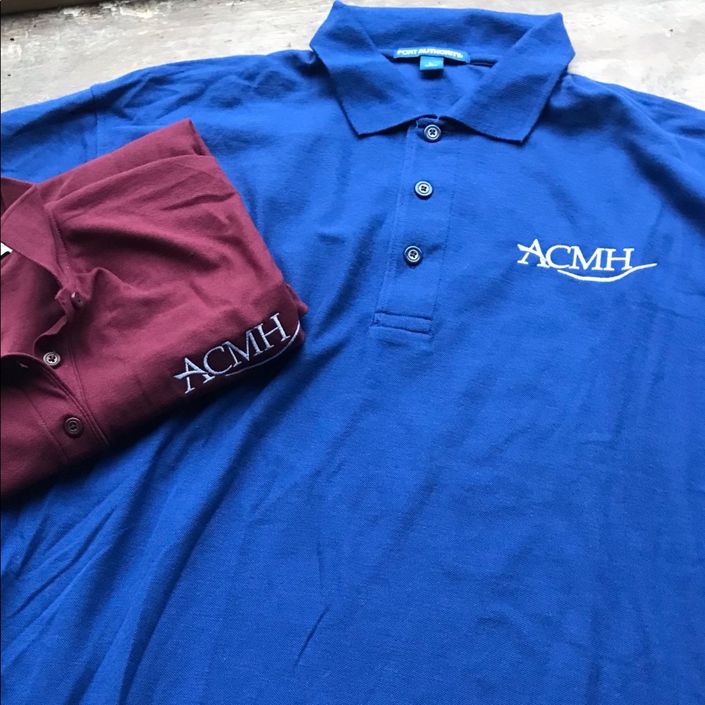 Casual shirts with local Armstrong hospital logo on it.